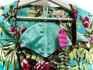 Vestido vintage Lindybop floral talla L