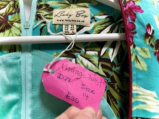 Vestido vintage Lindybop floral talla L