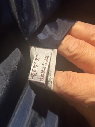 Chaleco acolchado mujer azul