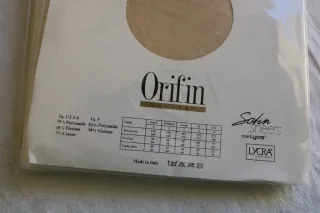 3 Medias Panty Ori Brillantes Color Crema