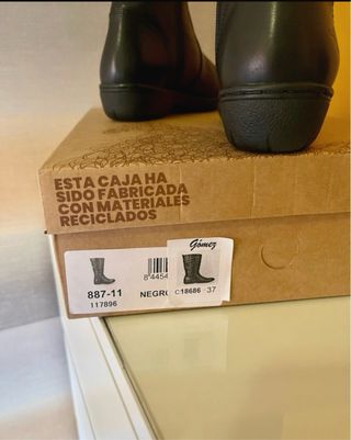 Botas KangaROOS Piel Impermeables Negras