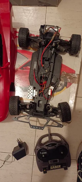 Ferrari Testarossa a Batería RC