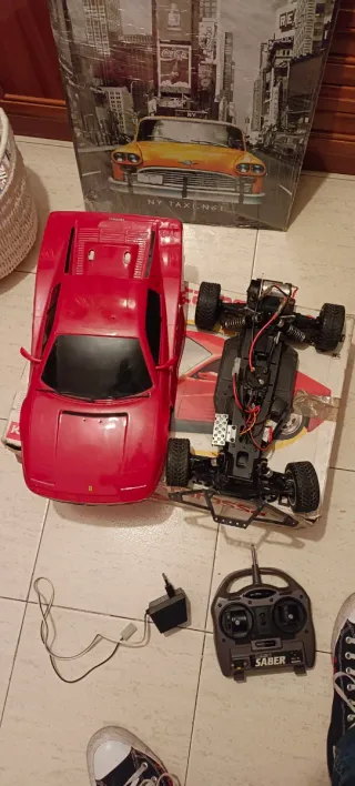 Ferrari Testarossa a Batería RC