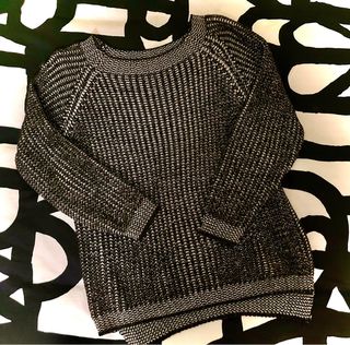 Jersey marrón y dorado Talla S