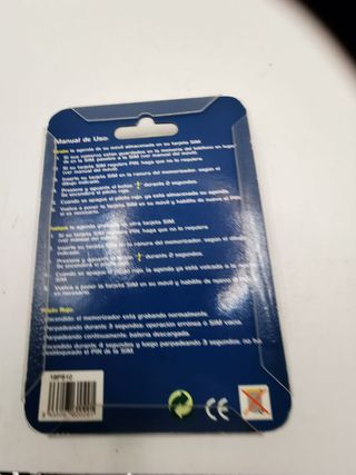 Flytalk PS10 Copia Agenda Tarjeta SIM