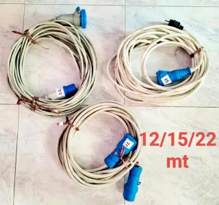 3 Prolunghe Presa Industriale 3 poli