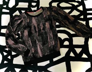 Camiseta mangas abullonadas S