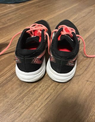 Zapatillas Asics Mujer Negro/Rosa