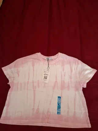 Zara Top Negro Talla L