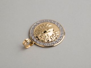colgante oro 18k
