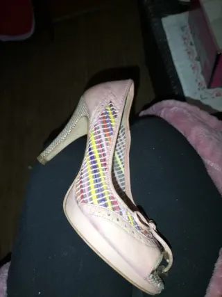 Zapatos Vienty Beige Multicolor