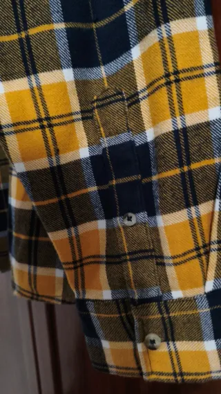 Camisa cuadros Lefties Talla XL