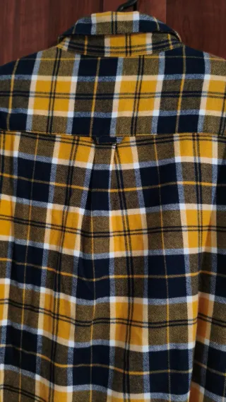 Camisa cuadros Lefties Talla XL