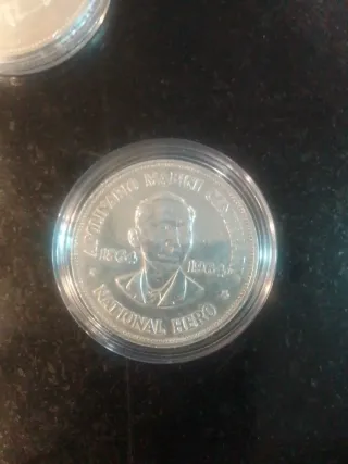 4 Monedas de Plata Coleccionables