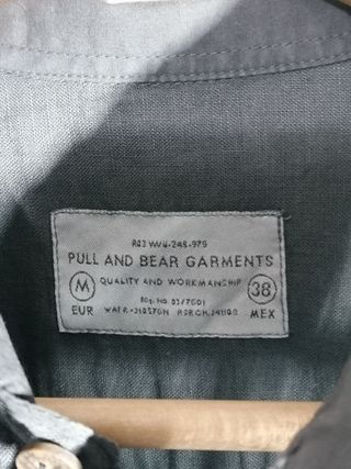 Camisa Pull and Bear manga corta