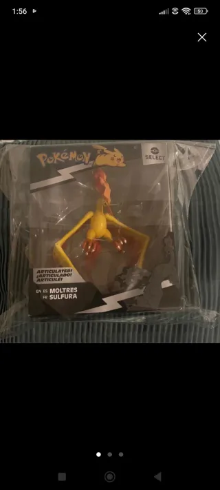 Pokemon Moltres Figura Articulada Select