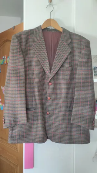 Americana lana estilo inglés Vintage T.XL