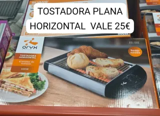 Tostadora Plana Horizontal Oryx 600W