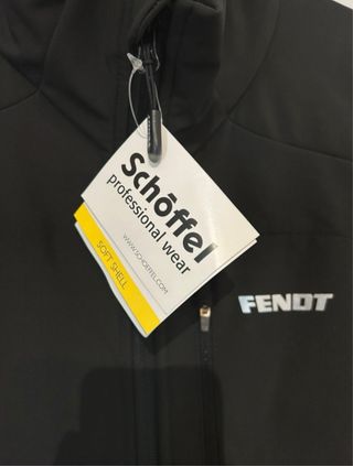 Giacca softshell Fendt Schöffel uomo nera