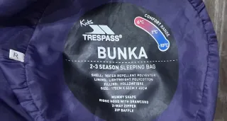 Saco dormir Bunka kids Trespass