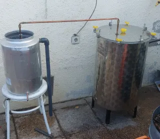 Alambique/Destilador Acero Inoxidable