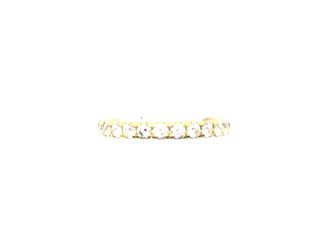 anillo oro 18k con piedra con diamante