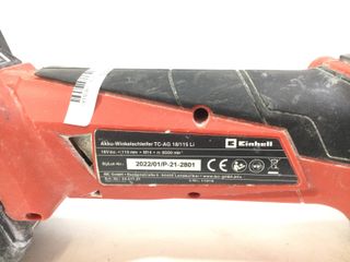 radial einhell tc-ag 18/115 li