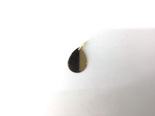 colgante oro 18k con piedra con circonita