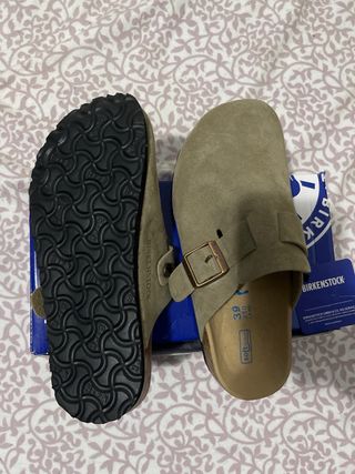 Birkenstock Boston Beige