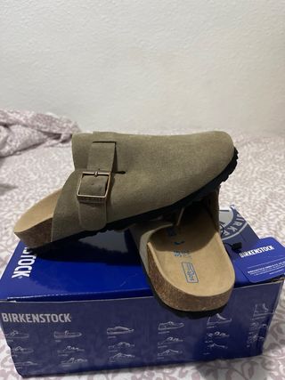 Birkenstock Boston Beige