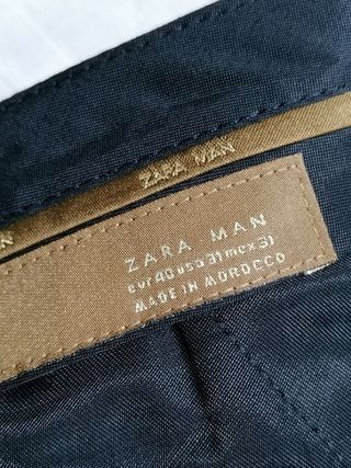 Pantalón de Pinza Zara