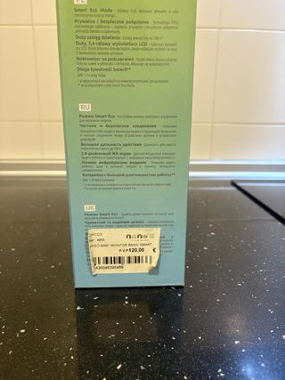 Vigilabebés Chicco Smart 2.4 Eco Mode