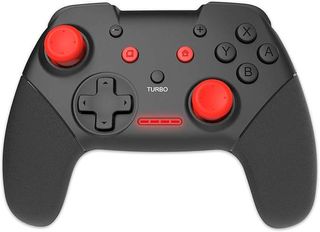 mando pro controller freaks and geeks black and red