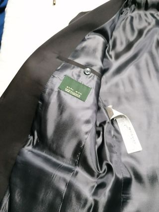 Chaqueta Americana Negra