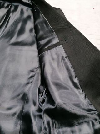 Chaqueta Americana Negra