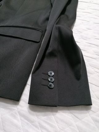 Chaqueta Americana Negra