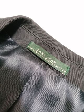 Chaqueta Americana Negra