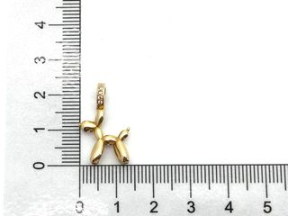 colgante oro 18k con circonita