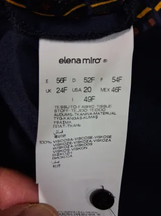 Camicia Elena Mirò Viscosa XXL