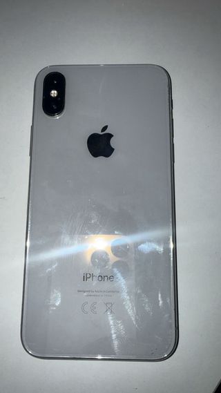 iPhone XS Argento