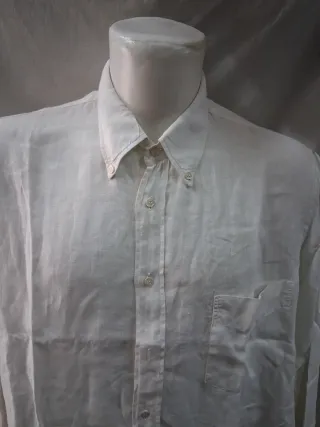 Camicia Uomo Lino Alberto Aspesi Tg XL