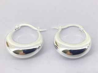 argollas plata 925mm