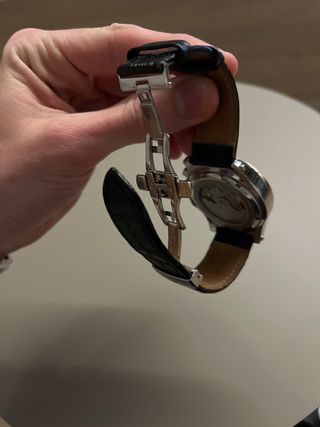 Reloj Lindberg & Sons Automático Negro/Plata