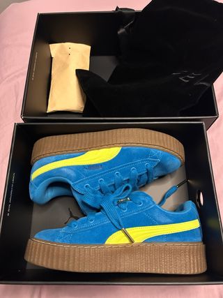 Zapatillas Puma x Fenty Creeper Azul/Amarillo