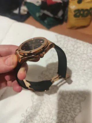 Reloj Hublot Hombre Negro Garantía de por vida