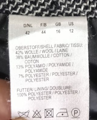 Falda vintage Frank Walder talla 42