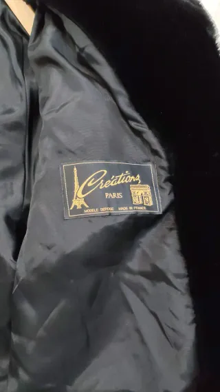 Abrigo de piel de muton nuevo talla 44