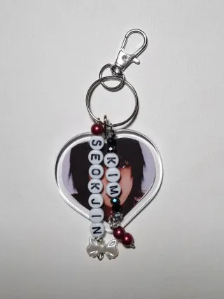 Llavero JIN BTS Kpop Doble Cara