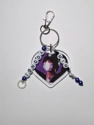 Llavero YOONGI BTS Kpop Doble Cara