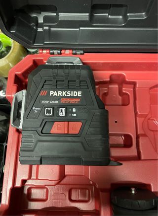 Livella Laser 20v Parkside Nuova con GARANZIA